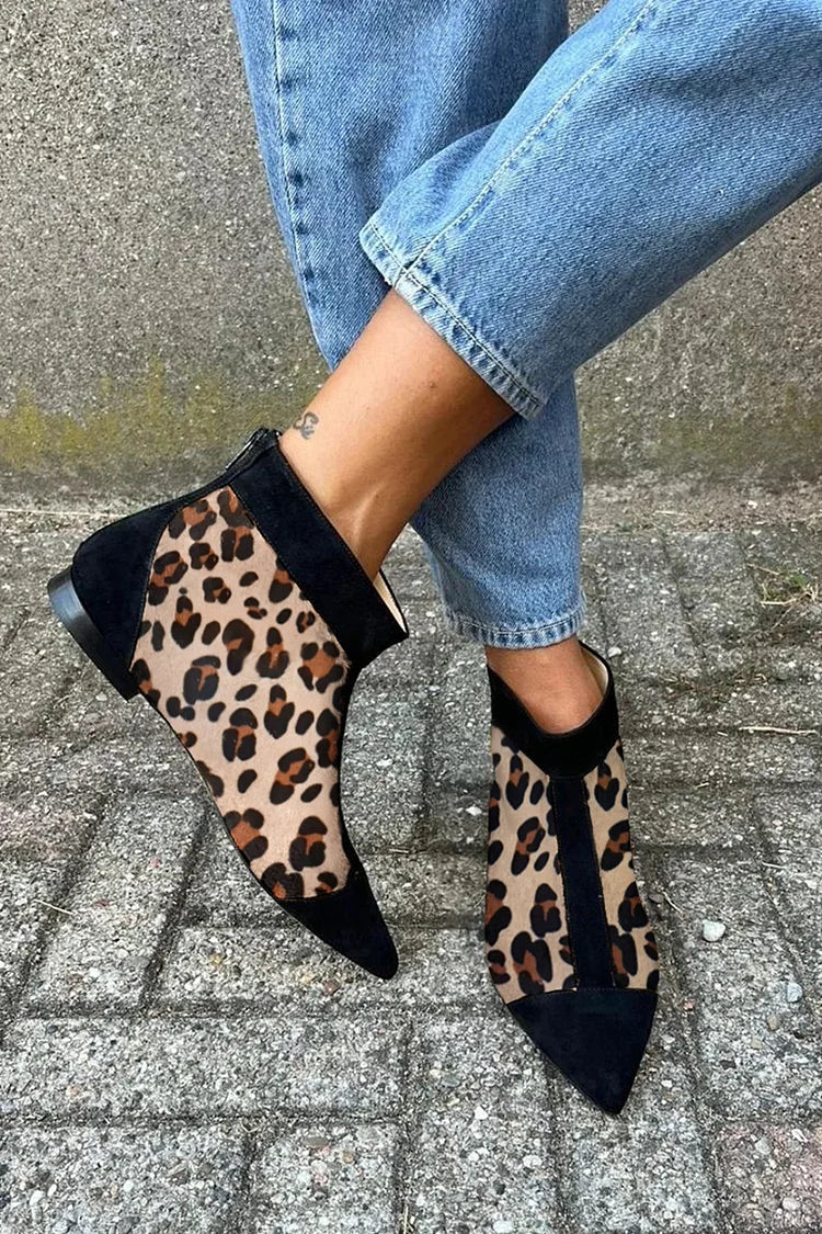 Zara | Chic Leopard Print Boots