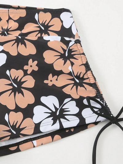 Lushie | Floral Print Bikini Top