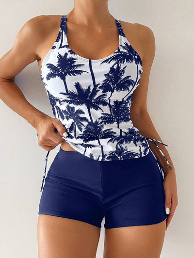 Tropique | Palm Tree Tankini Set