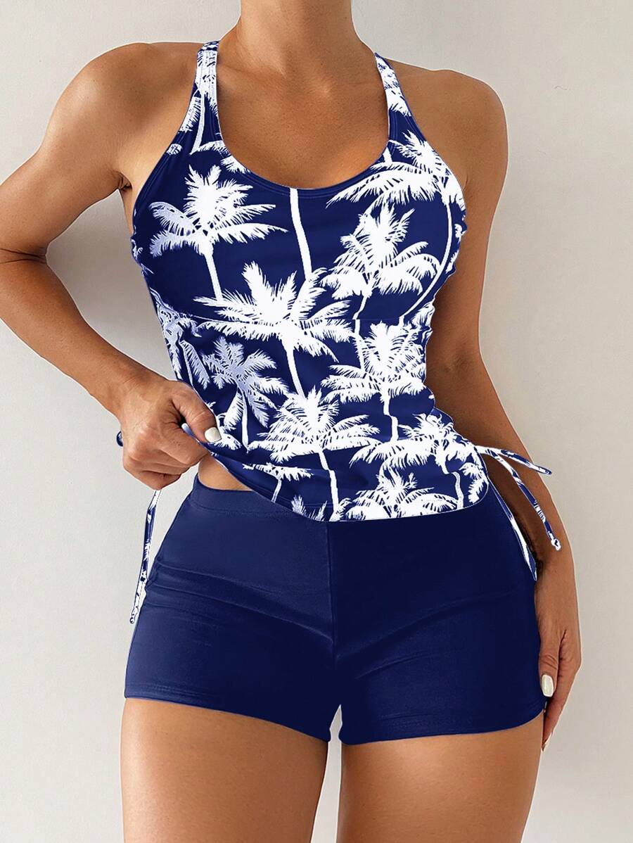 Tropique | Palm Tree Tankini Set