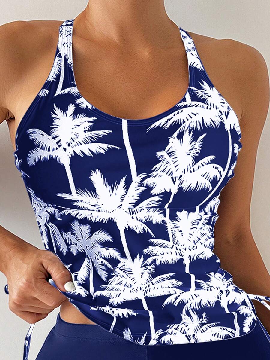 Tropique | Palm Tree Tankini Set