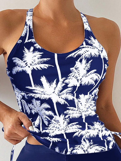 Tropique | Palm Tree Tankini Set