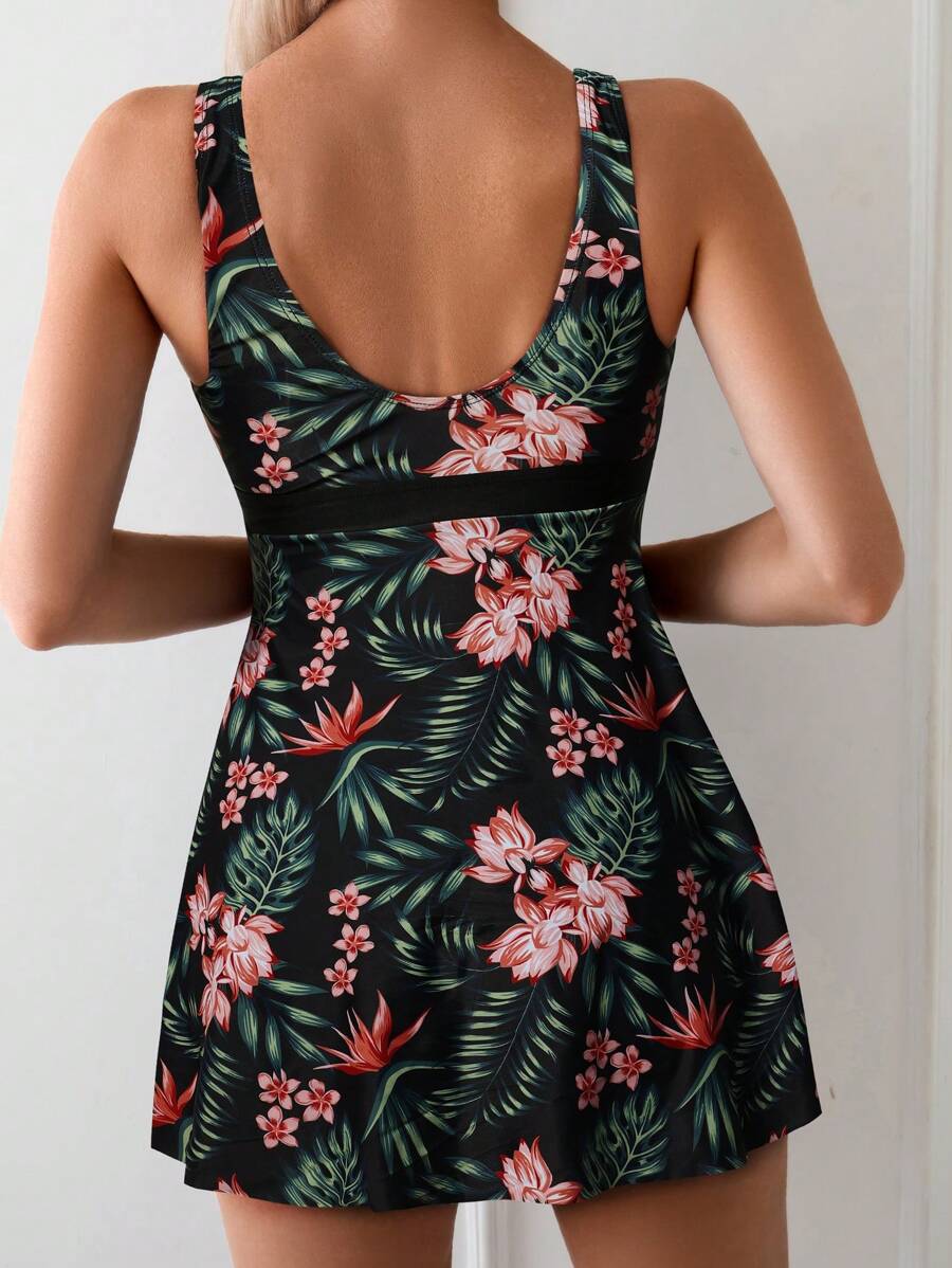 Kaimana | Tropical Print Tankini Set