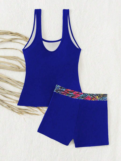 Lush | Floral Two-Piece Swim Set