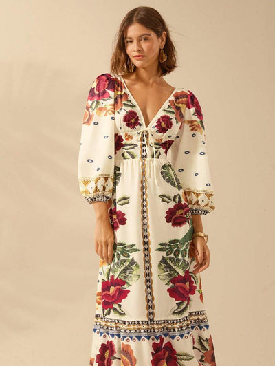 Breezy | Floral Holiday Dress