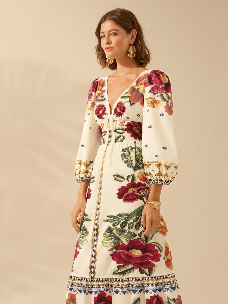 Breezy | Floral Holiday Dress