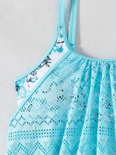 Coastal | Floral Tankini Set