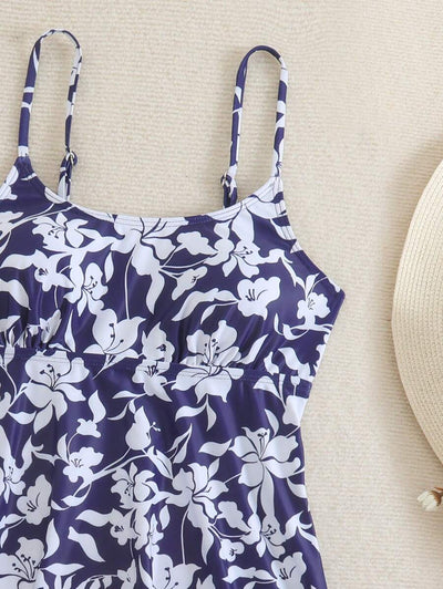 Breezy | Floral Tankini Set