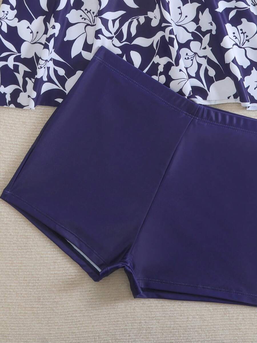 Breezy | Floral Tankini Set