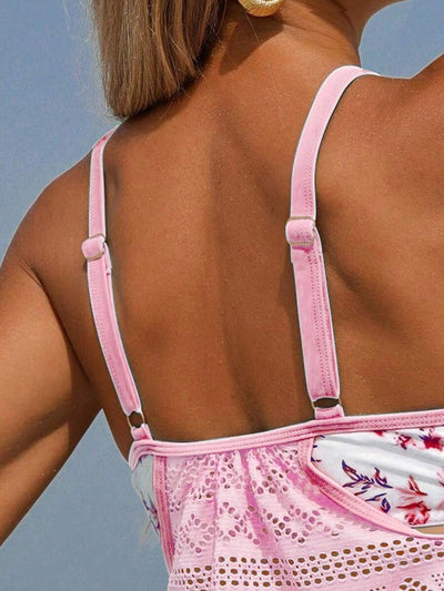 Coastal | Floral Tankini Set