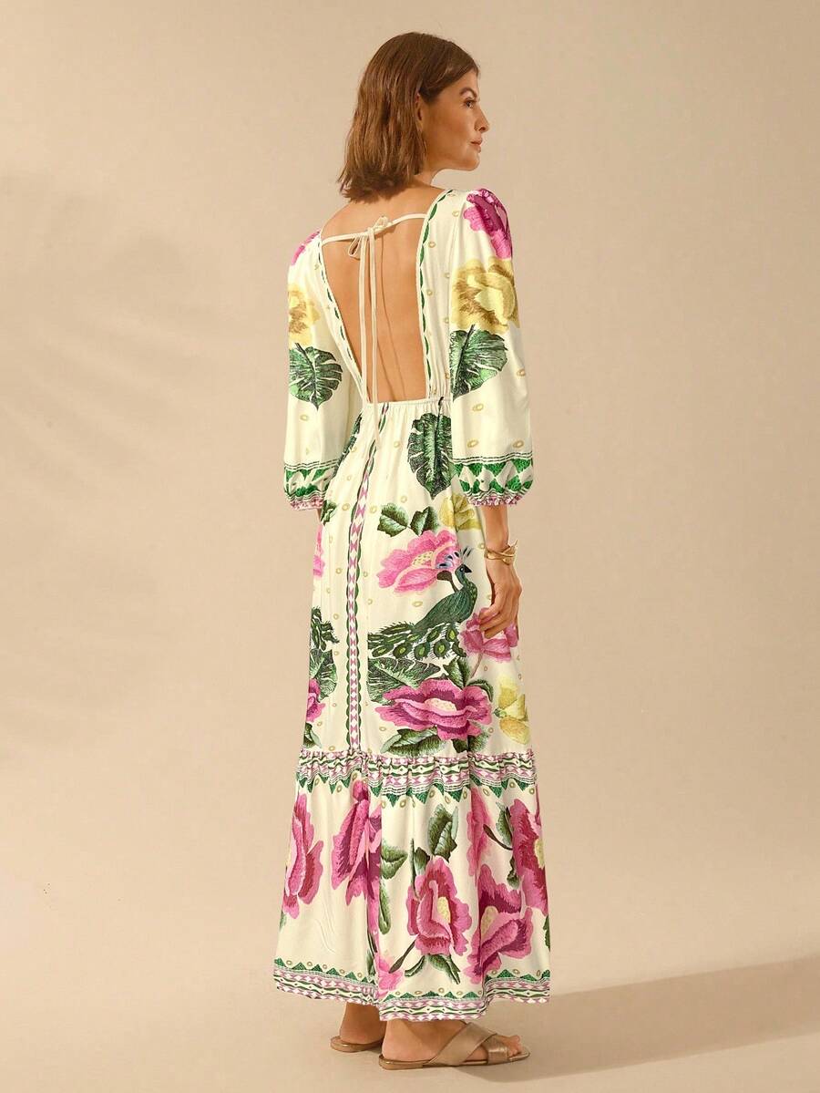 Breezy | Floral Holiday Dress