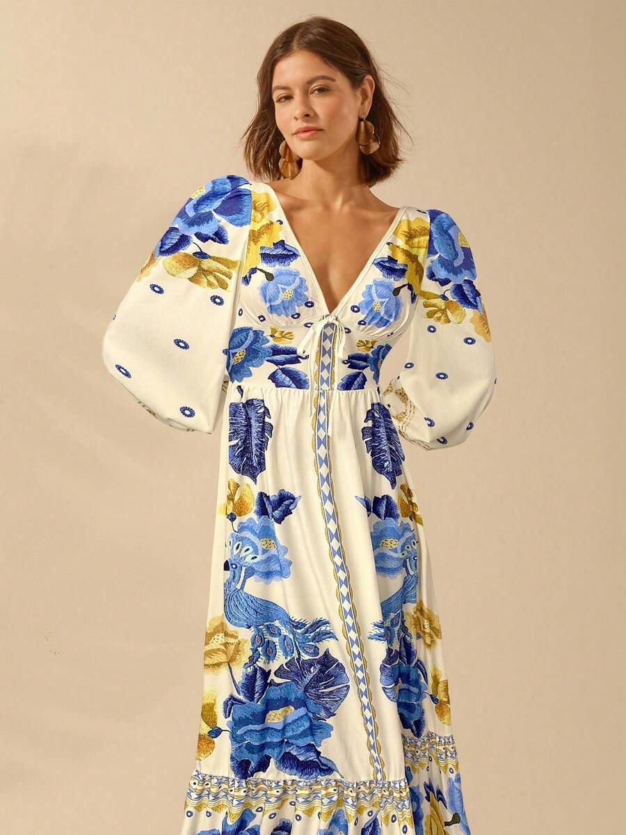 Breezy | Floral Holiday Dress