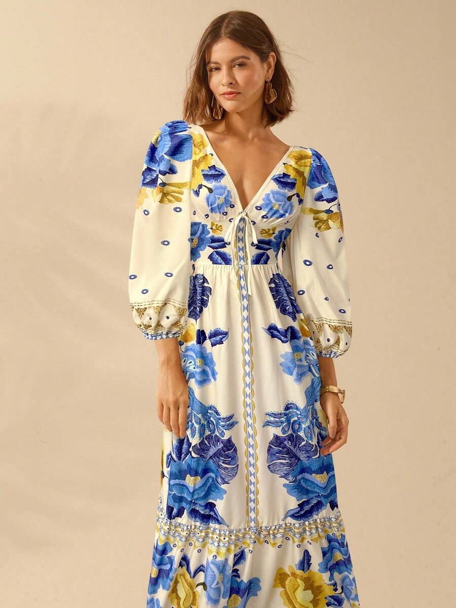 Breezy | Floral Holiday Dress