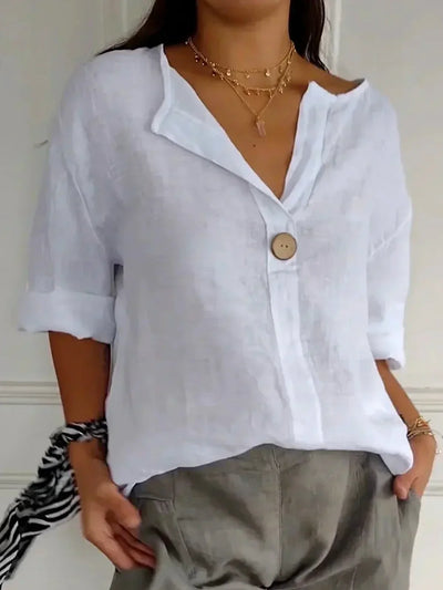 Mira | Effortless V-Neck Blouse