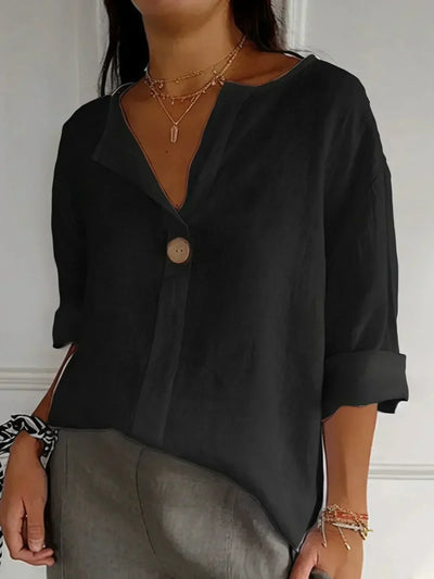 Mira | Effortless V-Neck Blouse